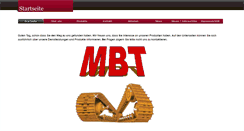 Desktop Screenshot of baumaschinenteile.com